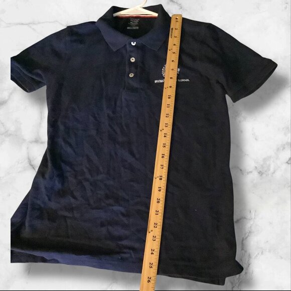 French Toast Girls Navy Polo Shirt XXL 18/20 Irvington High School Knights Logo - Picture 5 of 9